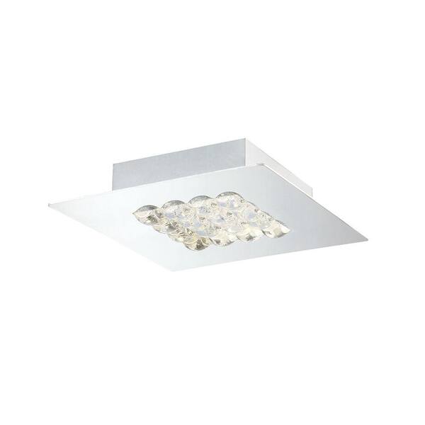 Eurofase Denso Collection 1-Light Chrome LED Small Surface Mount