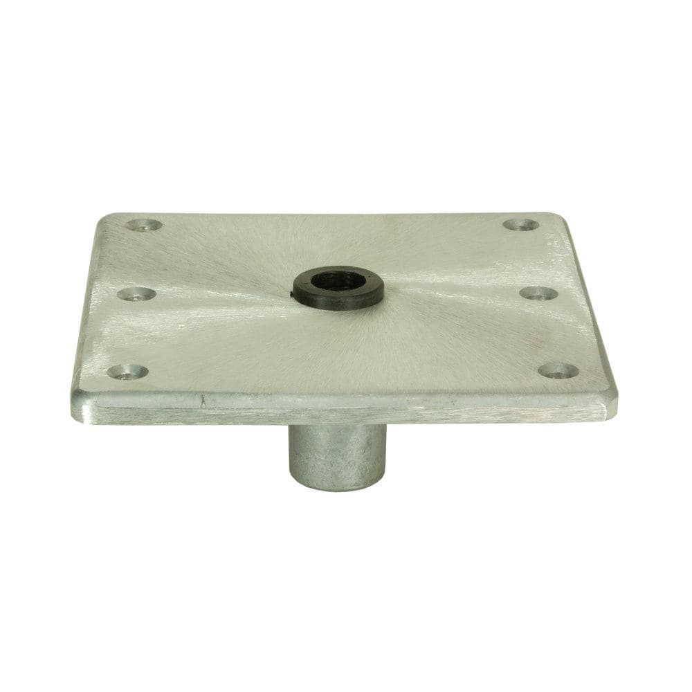 UPC 038132430167 product image for KingPin Standard Square Base Plate with Satin Finish - 7 in. x 7 in., Aluminum | upcitemdb.com