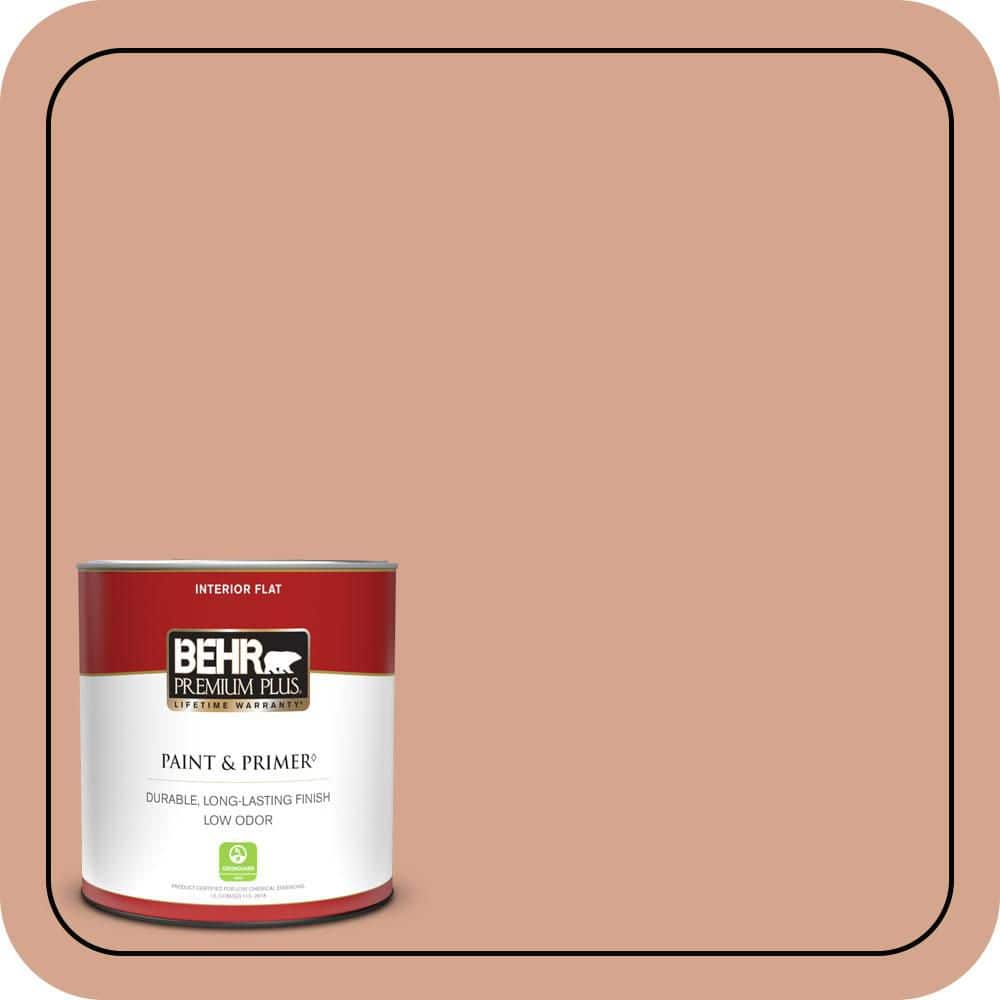 1 qt. #240E-3 Coronado Dunes Flat Low Odor Interior Paint & Primer product image for price tracking
