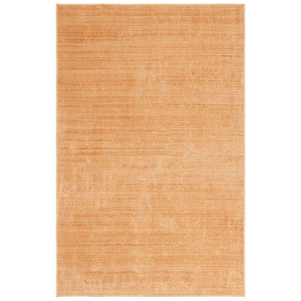 SAFAVIEH Harmony 4 ft. x 6 ft. Gold Solid Striped Area Rug HMY800D-4 ...
