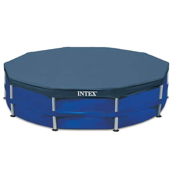 INTEX 15 ft. Round Metal Frame Solar Pool Cover