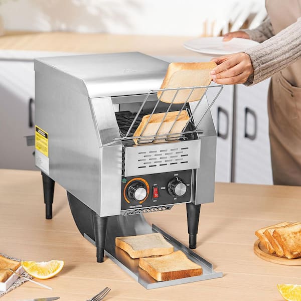 SVOPES 150 Slices/Hour Commercial Conveyor Toaster, Heavy-Duty