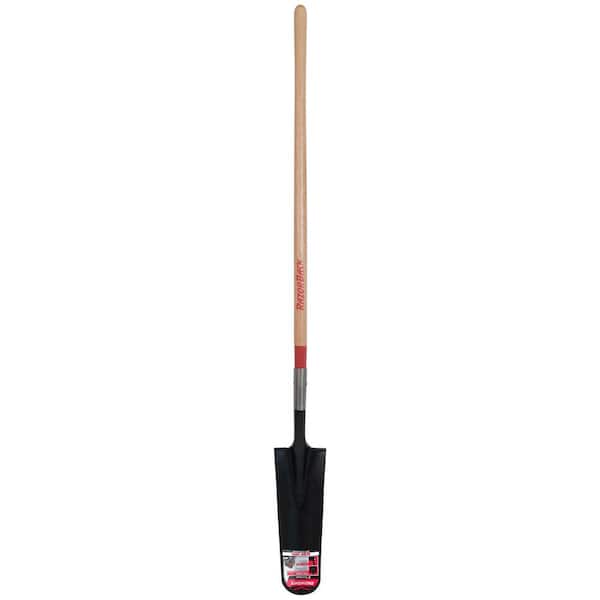 16 in. Wood Handle Drain Spade