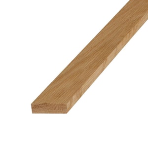 Swaner Hardwood Oak Hobby Board (Common: 1/2 in. x 4 in. x 3 ft.; Actual:  0.5 in. x 3.5 in. x 36 in.) .5x4x3OR - The Home Depot