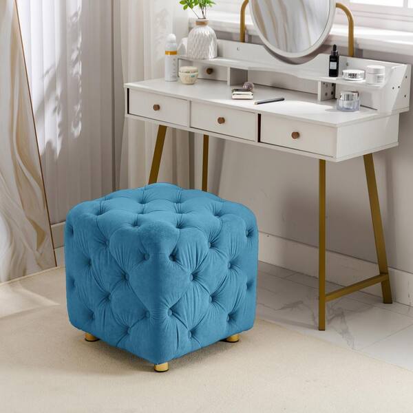 Blue makeup outlet chair