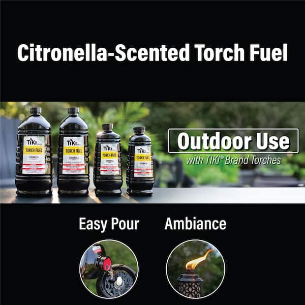 64 oz. Citronella Scented Torch Fuel with Easy Pour System (2-Pack)
