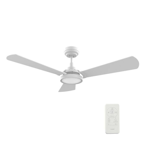 CARRO Veter 52 in. Dimmable LED Indoor 