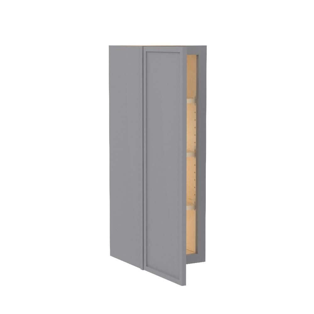 Franklin 12 in. W x 12 in. D x 36 in. H Assembled Plywood Wall Kitchen Cabinet in Veiled Gray with Soft Close price history on PriceWatchPro