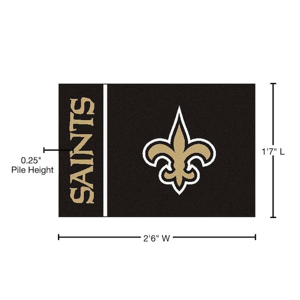 New Orleans Saints Uniform Starter Mat