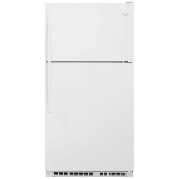 Whirlpool 20 cu. ft. Top Freezer Refrigerator in White
