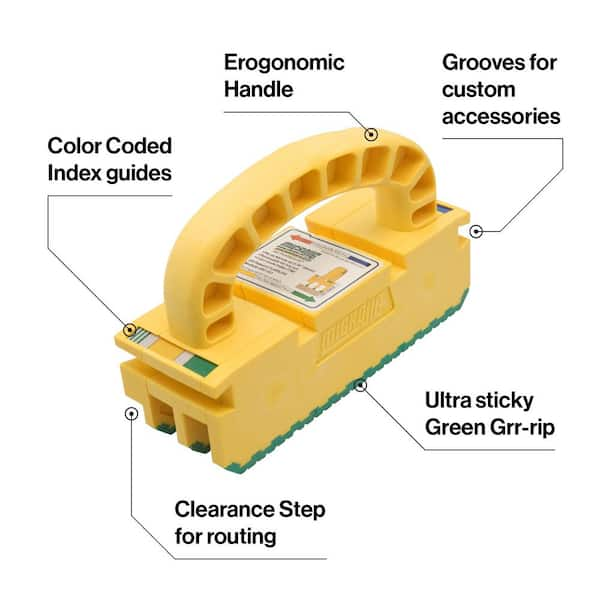 Microjig GRR-RIPPER 2GO 3D Pushblock GR2-GO - The Home Depot