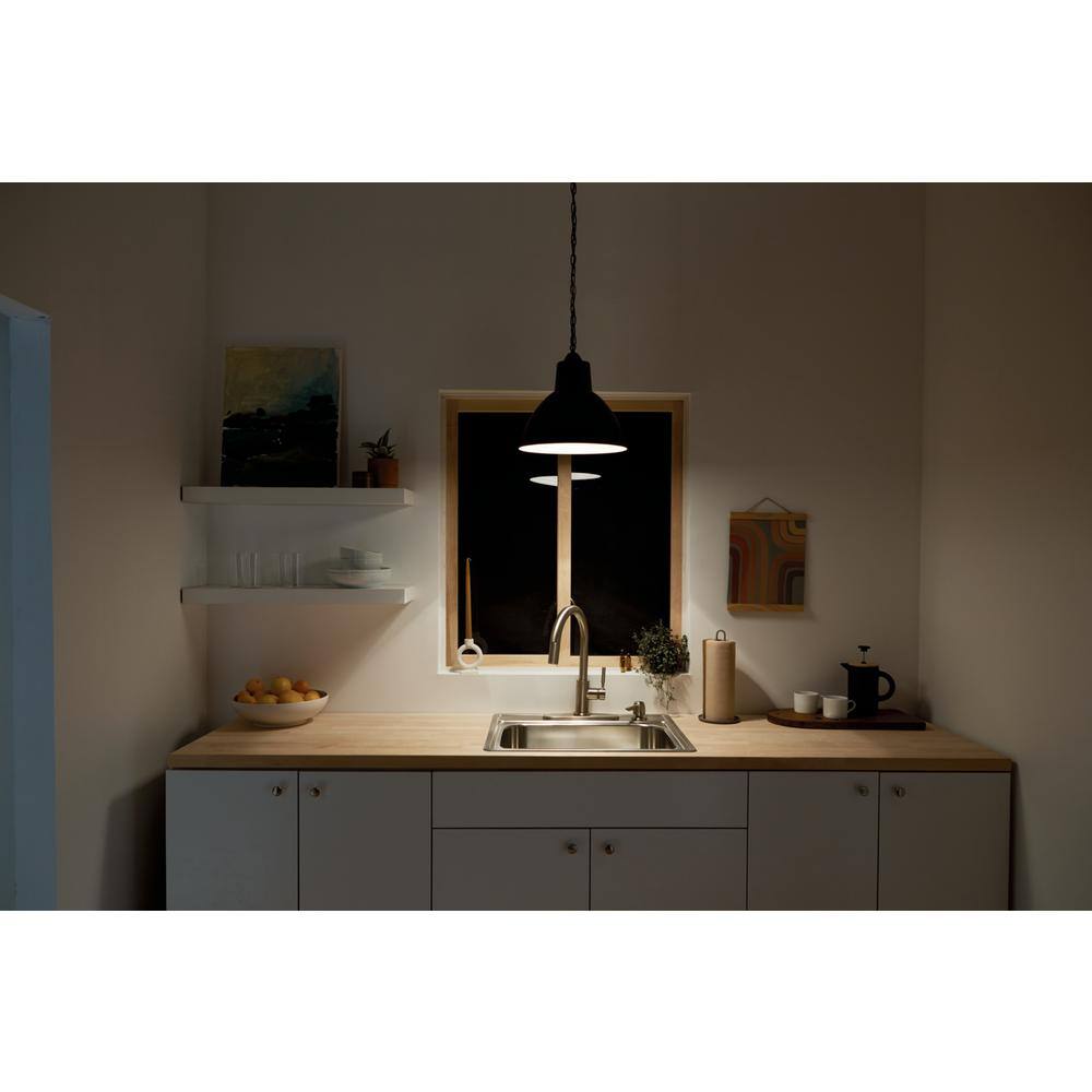 Vintage Bronze 13.5" Dome Pendant Light with Hammered Finish