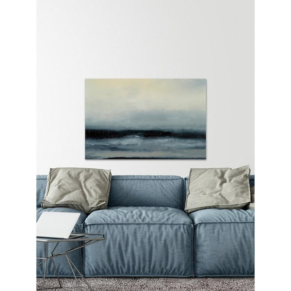 Unbranded 8 in. H x 12 in. W "Ocean Tide III" by Marmont Hill Canvas Wall Art