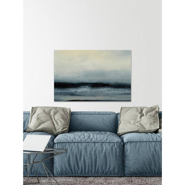 Unbranded 20 in. H x 30 in. W "Ocean Tide III" by Marmont Hill Canvas Wall Art