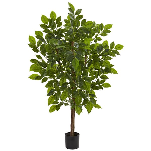 Nearly Natural Indoor 4 in. River Birch Artificial Tree
