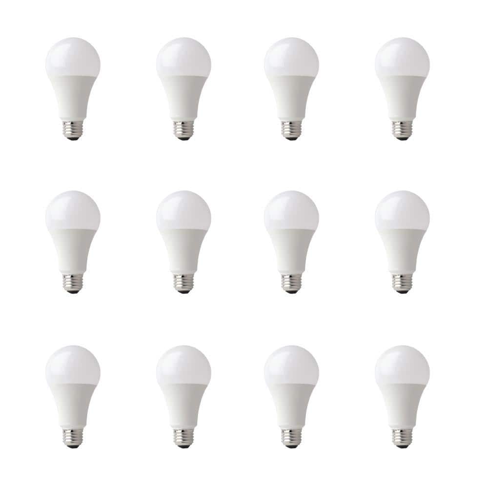 100-Watt Equivalent A19 Non-Dimmable General Purpose E26 Medium Base LED Light Bulb in Soft White 2700K (12-Pack) price history on PriceWatchPro