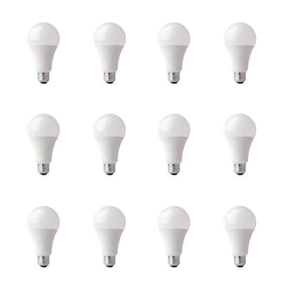 Feit Electric 100-Watt Equivalent A19 Non-Dimmable General Purpose E26 Medium Base LED Light Bulb in Soft White 2700K (12-Pack)