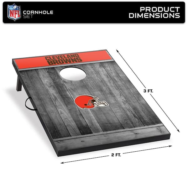 Wild Sports NFL Tailgate Toss Cornhole Set - Cleveland Browns