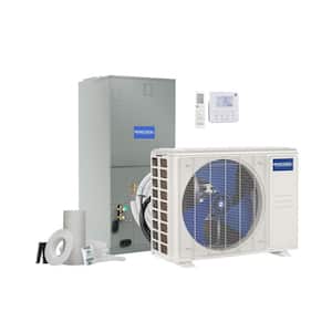 Versa Pro 18,000 BTU 1.5-Ton 16.6 SEER2 Central Ducted Heat Pump Split System with 25 ft. Line and Thermostat