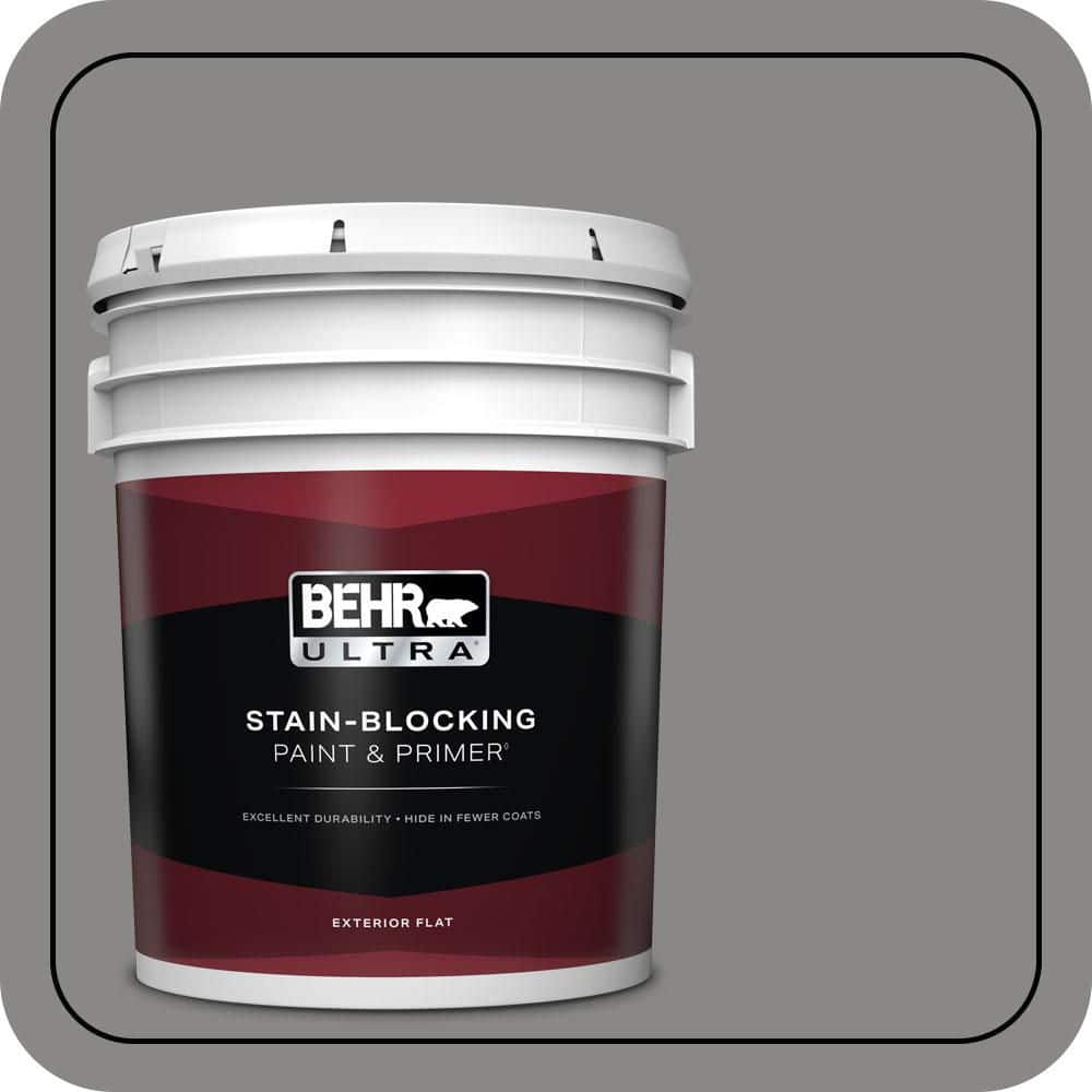 5 gal. #PPU26-04 Falcon Gray Flat Exterior Paint & Primer price history on PriceWatchPro