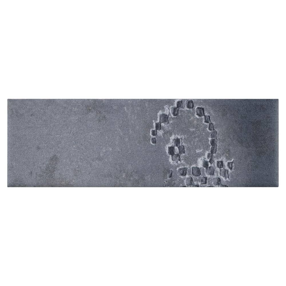 Marine Blue 3" x 8" Matte Porcelain Subway Tile
