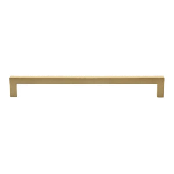 5-1/16 in. Center to Center Solid Square Bar Pull, Gold Collection -  21683-128 - GlideRite Hardware