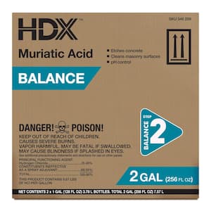 1 Gal. Muriatic Acid Balancer (2-Pack)