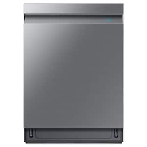 24 in. Top Control Built-In Tall Tub Dishwasher in Stainless Steel with 7-Cycles, ADA Compliant, 3rd Rack, 39 dBA