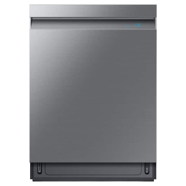 Samsung 24 in. Top Control Tall Tub Dishwasher in Fingerprint Resistant Stainless Steel with AutoRelease, 3rd Rack, 39 dBA DW80R9950US - The Home Depot