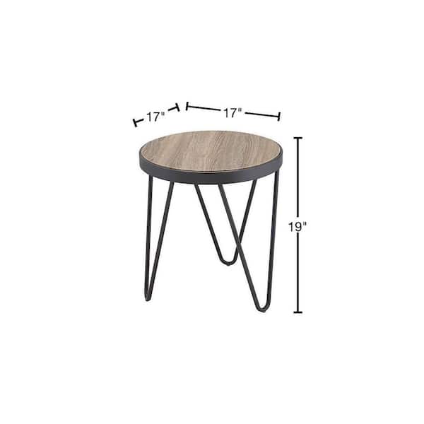 Pleat Tall Accent Table