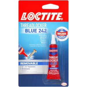 Threadlocker 242 Blue Removable Nut and Bolt Adhesive 0.20 oz. (12 pack)