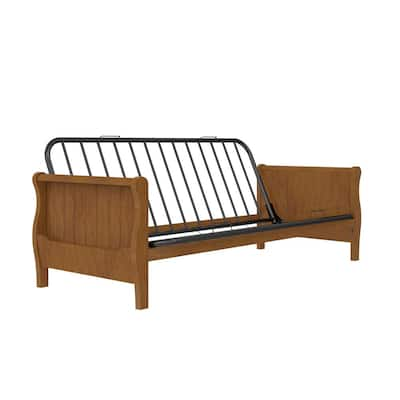 Wood Futon Frame Futons Living Room Furniture The Home Depot