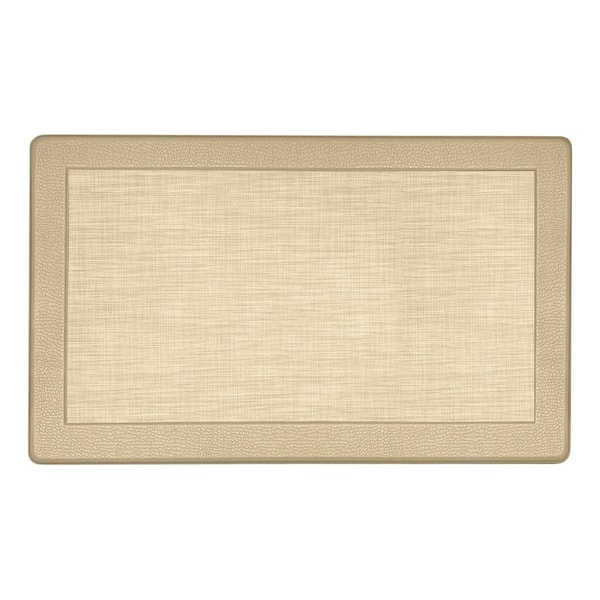 ACHIM Clarke Tan 18 in. x 30 in. Indoor Anti Fatigue Mat