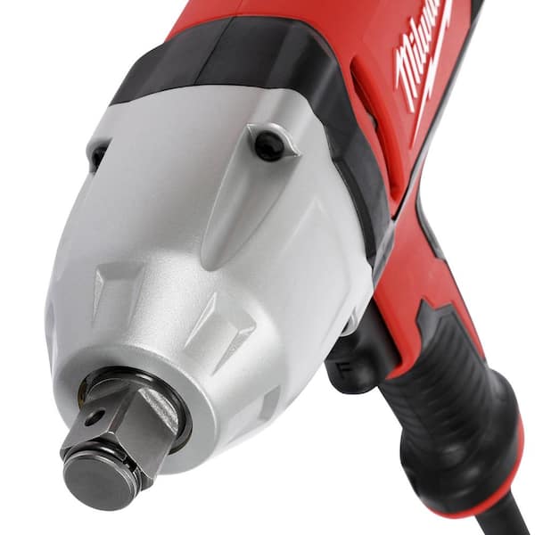 Milwaukee 3/4 in. Square Drive Impact Wrench with Rocker Switch and  Friction Ring Socket Retention 9075-20 The Home Depot