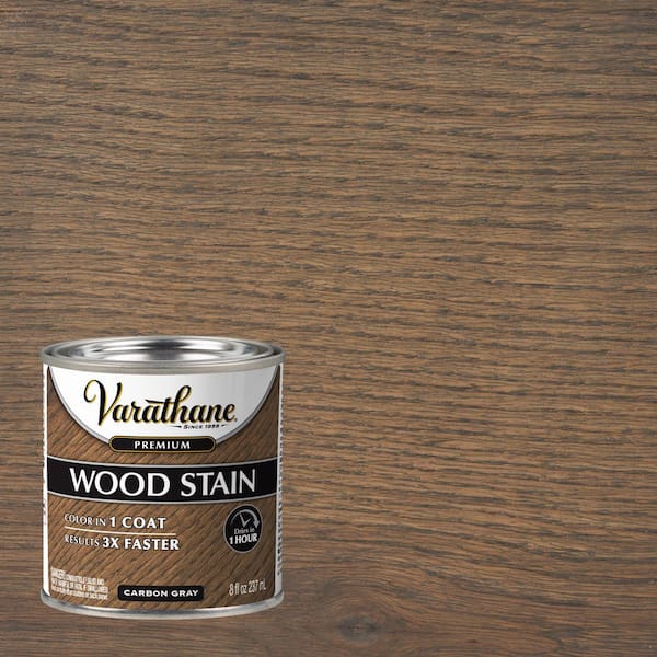 8 oz. Carbon Gray Premium Fast Dry Interior Wood Stain