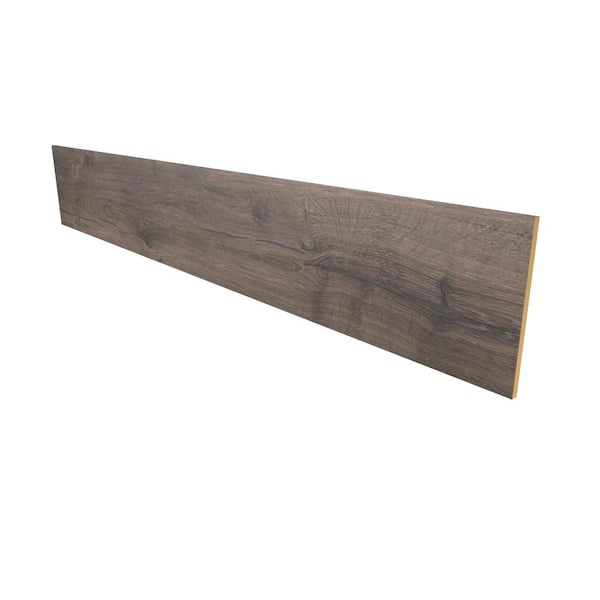 Stairtek 0.375 in. x 7.5 in. x 42 in. Laminate Vintage Pewter Oak Riser