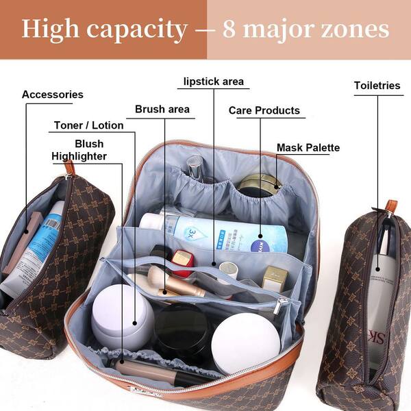 cosmetic organizer pouch travel toiletries bags 3 pcs MIRASON Makeup Bag Set of Cute Bag S  mirasonshop Traveling has never been easier with the G Force 12 piece travel set Yonrjhukm 3 Pcs Makeup Bag