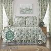 Dorset Green Floral Quilt - Country Village Shoppe