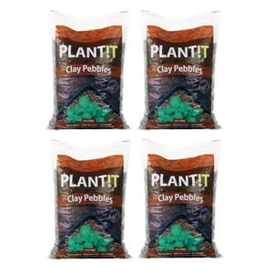 4 Hydrofarm PLANT!T 8 mm to 16 mm 10L Stable pH Soil Aeration Clay Pebble Bags