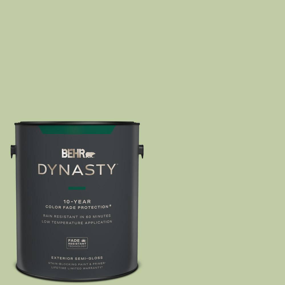BEHR DYNASTY 1 gal. M3604 Marjoram SemiGloss Enamel Exterior StainBlocking Paint & Primer