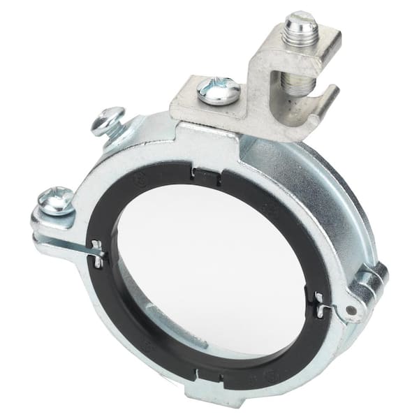 BRIDGEPORT 31/2 in. MightyRite Steel Split Grounding Bushings (25