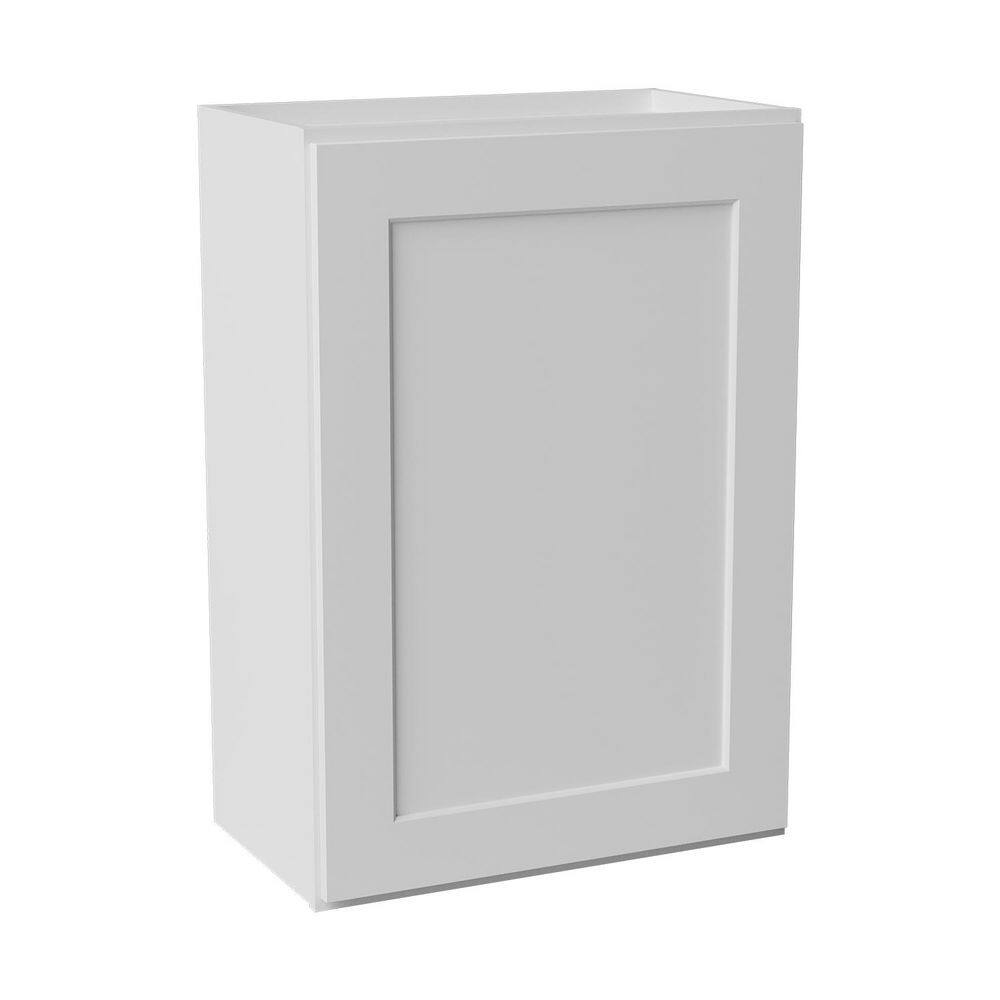21 in. W x 12 in. D x 30 in. H Ready to Assemble Solid Wood Shaker Wall Kitchen Cabinet in White price history on PriceWatchPro