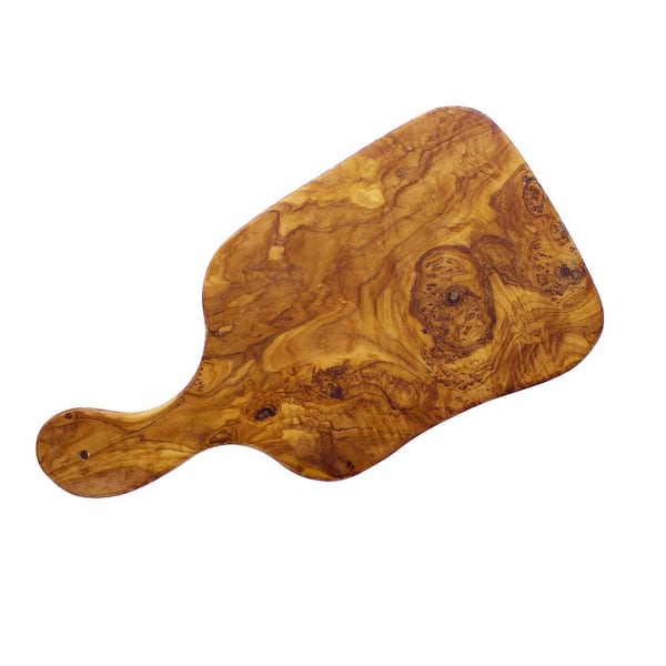 Small Olive Wood Paddle Chopping Board – Mediterra