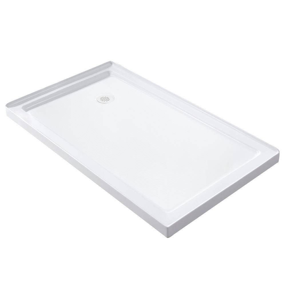 Moselle 60" Stainless Steel Frameless Sliding Shower Enclosure