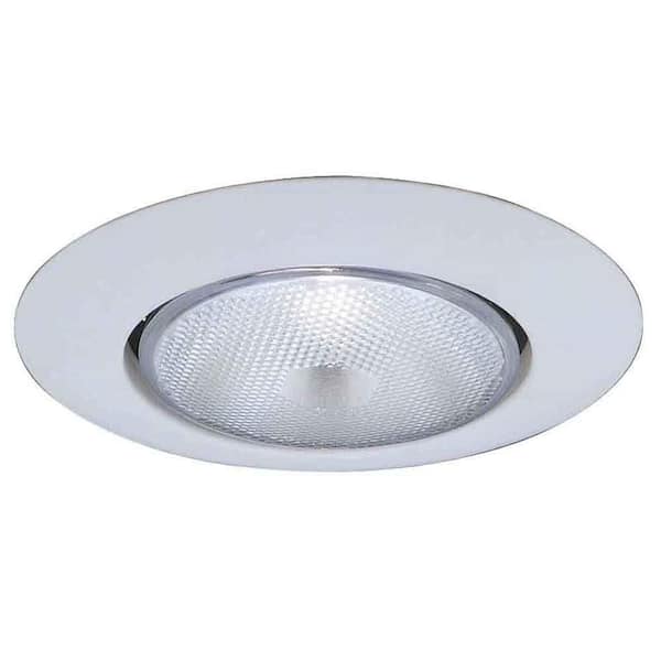 Commercial Electric 6 in. R40 White Recessed Open Trim