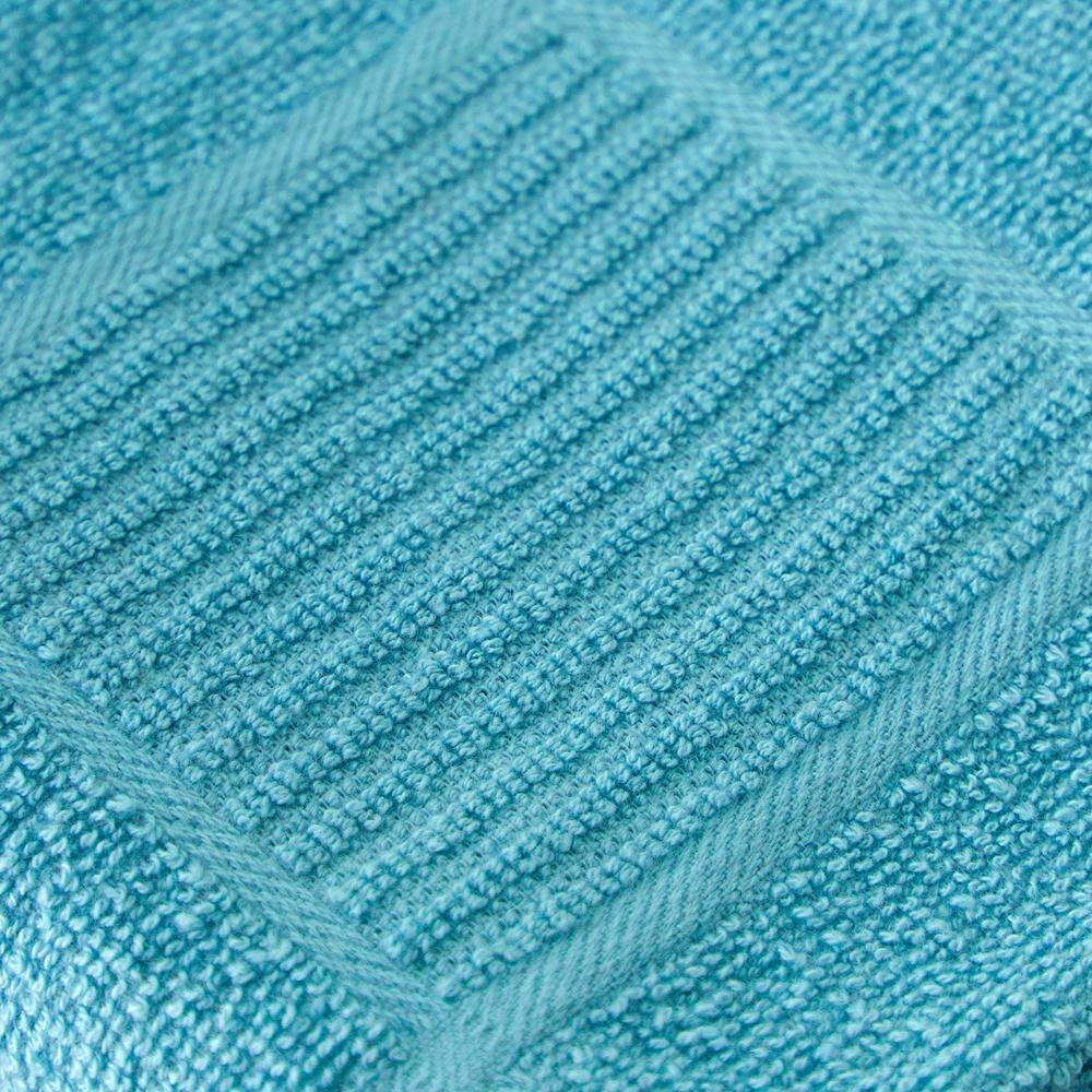 Breeze Blue and White Cotton Terry Kitchen Towel Set