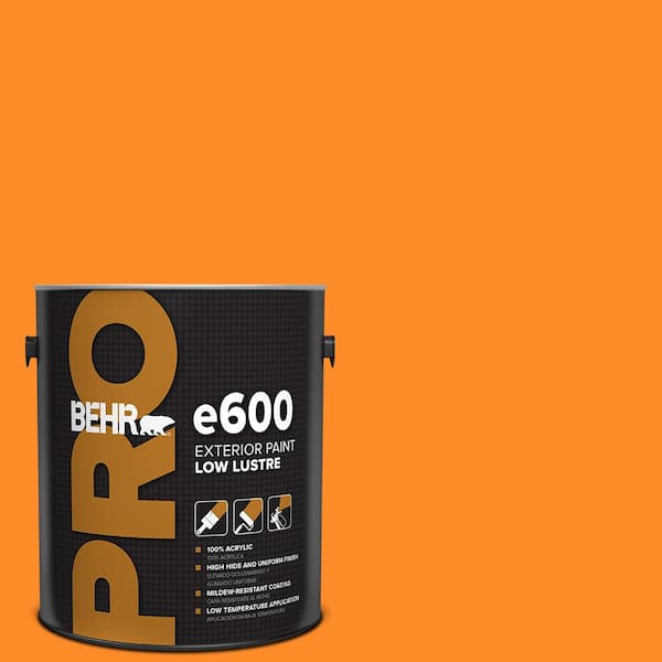 BEHR PRO 1 gal. #S-G-280 Mango Madness Low Luster Exterior Paint