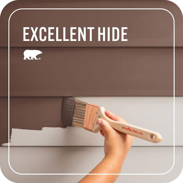 BEHR PREMIUM PLUS 1 gal. #BXC-45 Classic Brown Satin Enamel