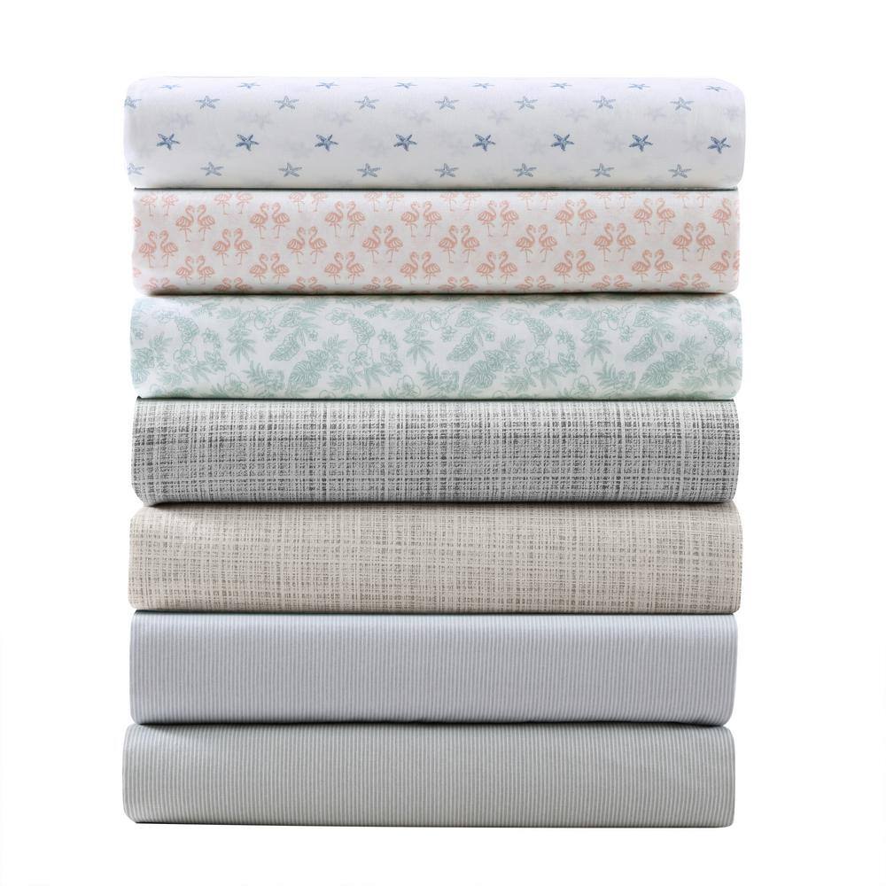 Spring Green Cotton Percale King Sheet Set with Deep Pockets