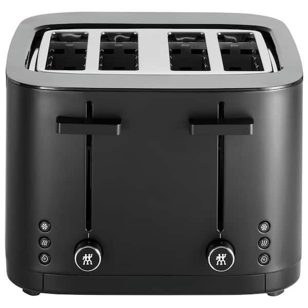 ZWILLING Enfinigy 4-Slot Toaster, Black 1016130 - The Home Depot